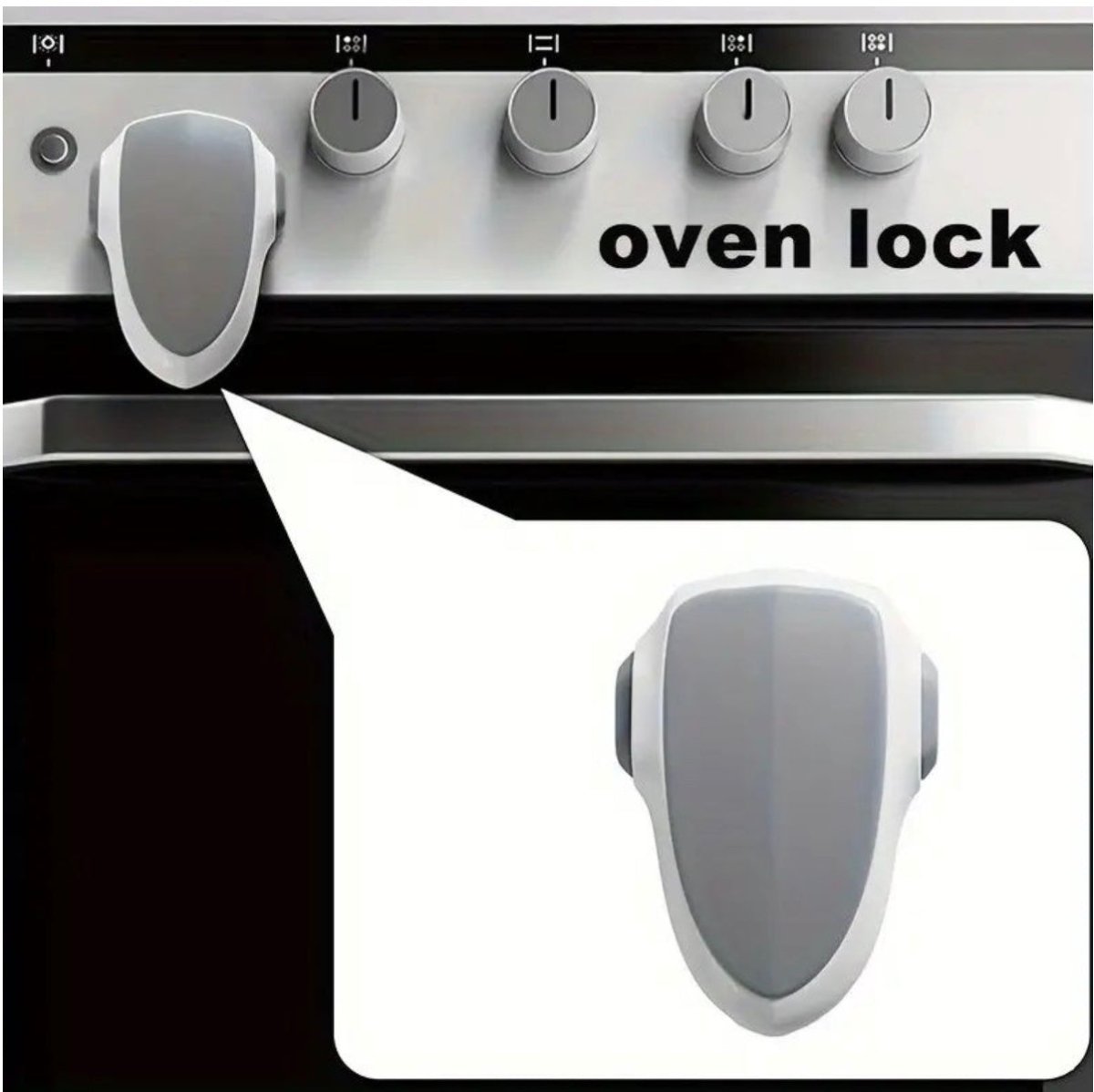 Baby Proofing Oven lock and Stove Knob Covers - Tiny One Proofing South Africa